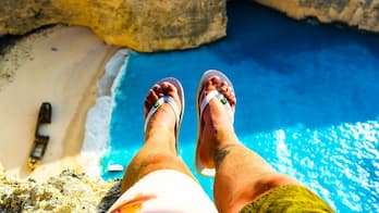 Wandern mit Flip-Flops