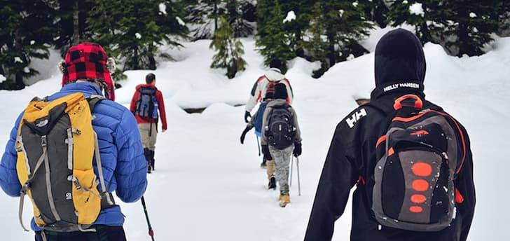 Wandern im Winter: Die richtige Zeitplanung