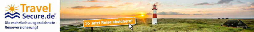 TravelSecure Bannerwerbung Full Size Banner 2: Jetzt Reise absichern!