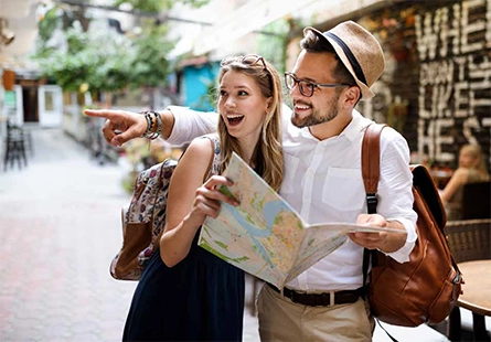 Grafik Die Vorteile der TravelSecure Reiserücktrittsversicherung im Überblick