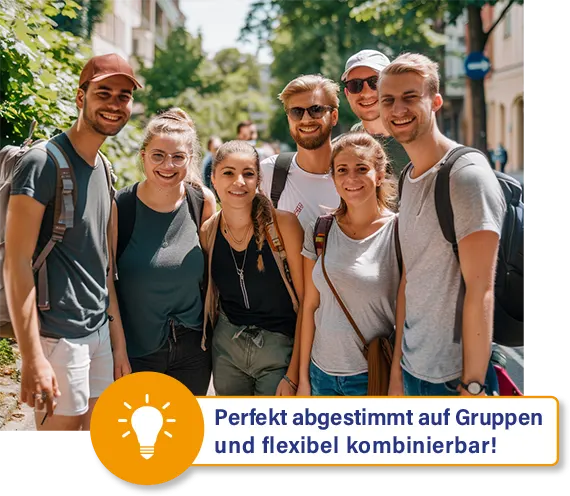 Vorteile im Paket – die Gruppenreiseversicherung flexibel kombinierbar